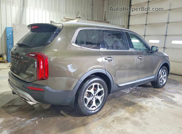 5XYP34HC3LG090884 2020 KIA TELLURIDE Green Հետևի աջ