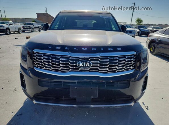 5XYP34HC4LG017670 2020 KIA TELLURIDE Черный Вид спереди