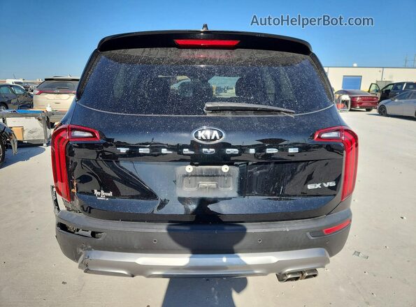5XYP34HC4LG017670 2020 KIA TELLURIDE Черный Вид сзади