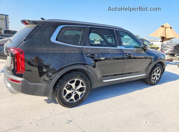 5XYP34HC4LG017670 2020 KIA TELLURIDE Черный Задняя правая четверть