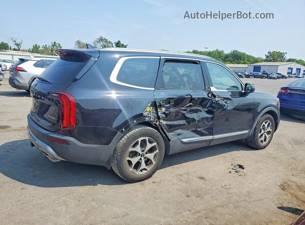 5XYP34HC4LG039006 2020 KIA TELLURIDE Черный Задняя правая четверть