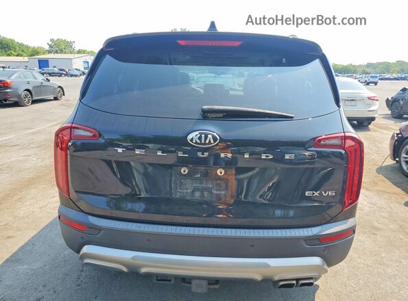 5XYP34HC4LG039006 2020 KIA TELLURIDE Черный Вид сзади