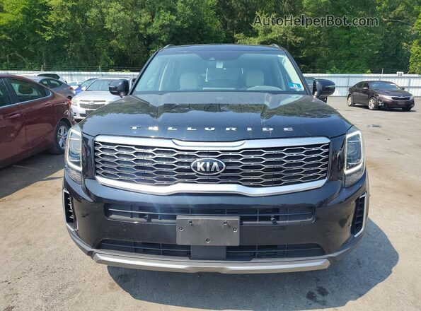 5XYP34HC4LG039006 2020 KIA TELLURIDE Черный Вид спереди