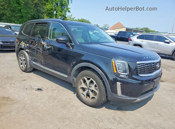 5XYP34HC4LG039006 2020 KIA TELLURIDE Черный Передняя правая четверть