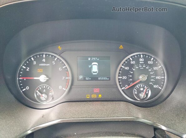 5XYP34HC4NG207973 2022 KIA TELLURIDE Белый Вид щитка приборов