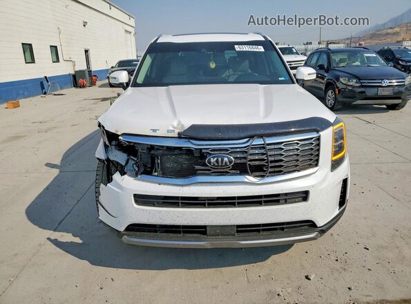 5XYP34HC5MG152321 2021 KIA TELLURIDE White Vista frontal