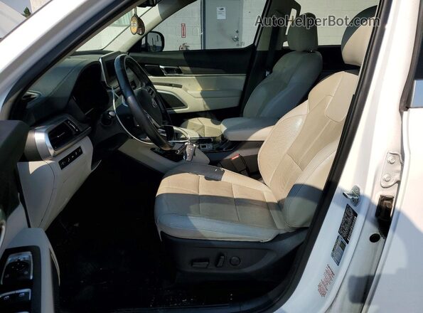 5XYP34HC5MG152321 2021 KIA TELLURIDE White Vista interior delantera