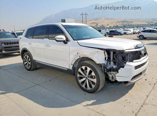 5XYP34HC5MG152321 2021 KIA TELLURIDE White Delantero derecho