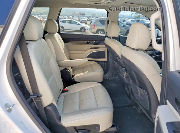 5XYP34HC5MG152321 2021 KIA TELLURIDE White Vista de los asientos traseros