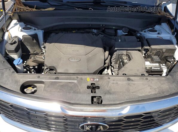 5XYP34HC7LG049867 2020 KIA TELLURIDE White Շարժիչի բաժամունքի տեսք