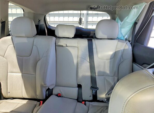5XYP34HC7LG049867 2020 KIA TELLURIDE White Հետևի նստատեղերի տեսք