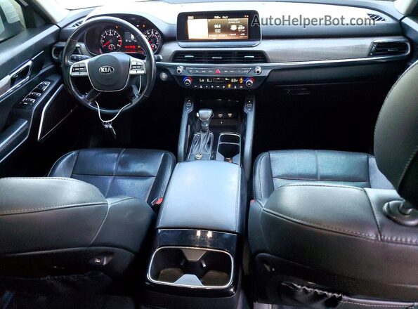 5XYP34HC8LG052227 2020 KIA TELLURIDE White Vista del salpicadero