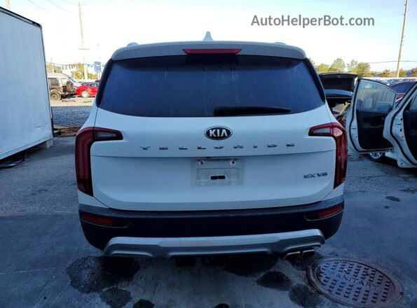 5XYP34HC8LG052227 2020 KIA TELLURIDE White Vista trasera