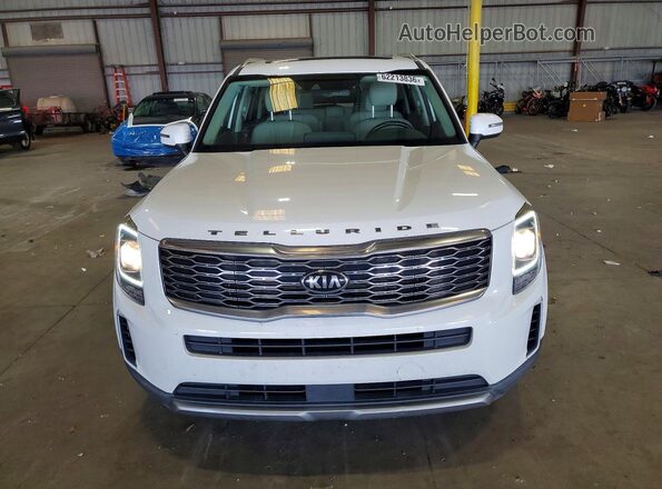 5XYP34HC9LG089545 2020 KIA TELLURIDE White Widok z przodu