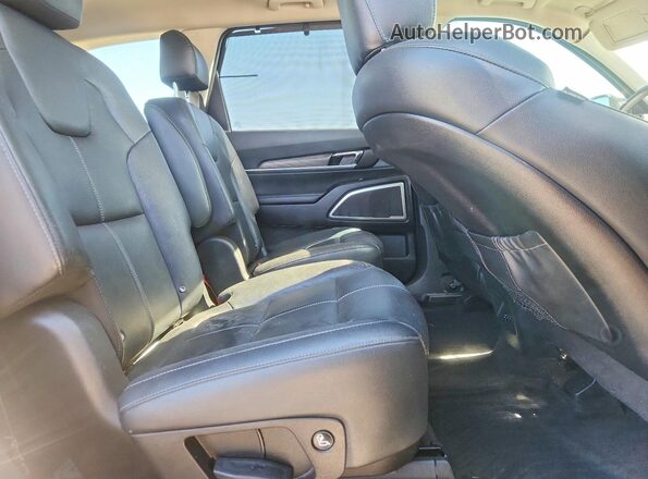 5XYP34HC9MG125042 2021 KIA TELLURIDE Black Vista de los asientos traseros