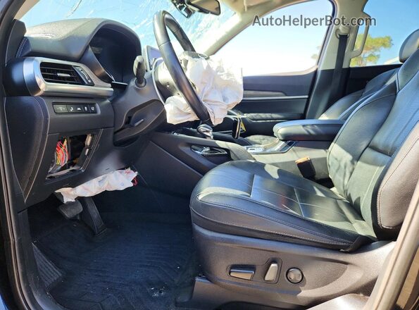 5XYP34HC9MG125042 2021 KIA TELLURIDE Black Vista interior delantera