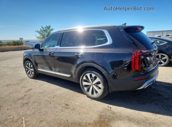 5XYP34HC9MG125042 2021 KIA TELLURIDE Black Trasero izquierdo