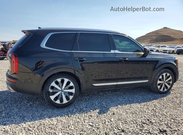 5XYP34HCXMG194404 2021 KIA TELLURIDE Black Trasero derecho