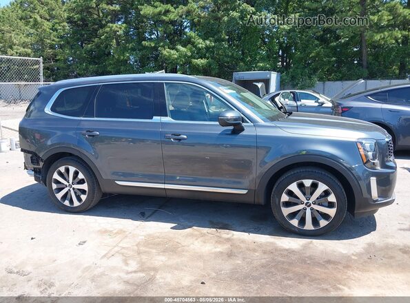 5XYP34HCXNG292141 2022 KIA TELLURIDE Gray Панорамний вид салону 360°