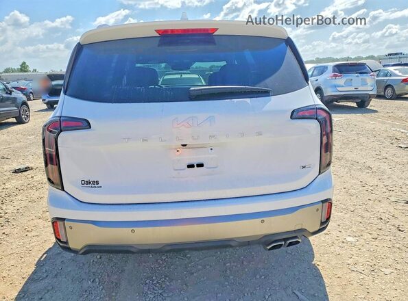 5XYP3DGC1PG401459 2023 KIA TELLURIDE White Вид ззаду
