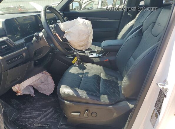 5XYP3DGC1PG401459 2023 KIA TELLURIDE White Вид салону спереду