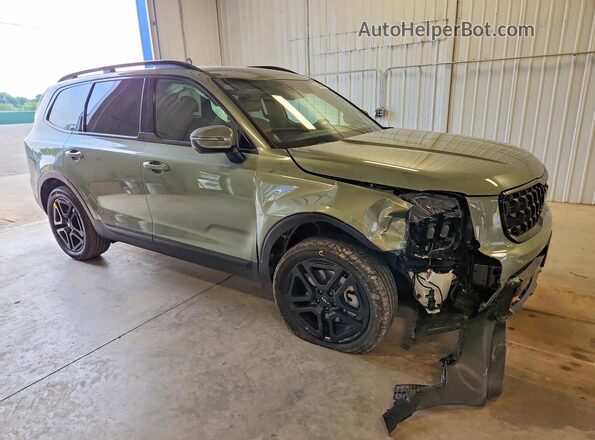 5XYP3DGC1RG536282 2024 KIA TELLURIDE Green Delantero derecho