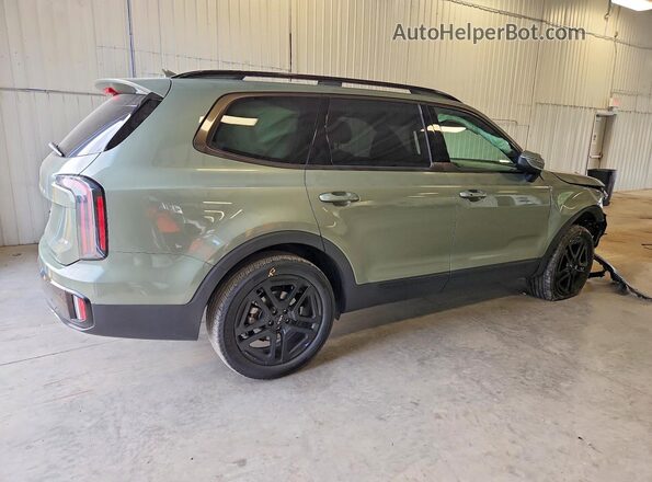 5XYP3DGC1RG536282 2024 KIA TELLURIDE Green Trasero derecho