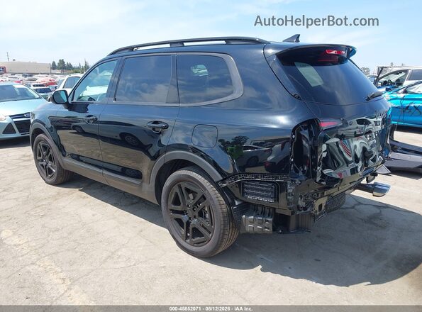 5XYP3DGC2SG612100 2025 KIA TELLURIDE Black Trasero izquierdo