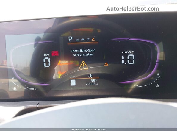 5XYP3DGC2SG612100 2025 KIA TELLURIDE Black Vista de los asientos traseros