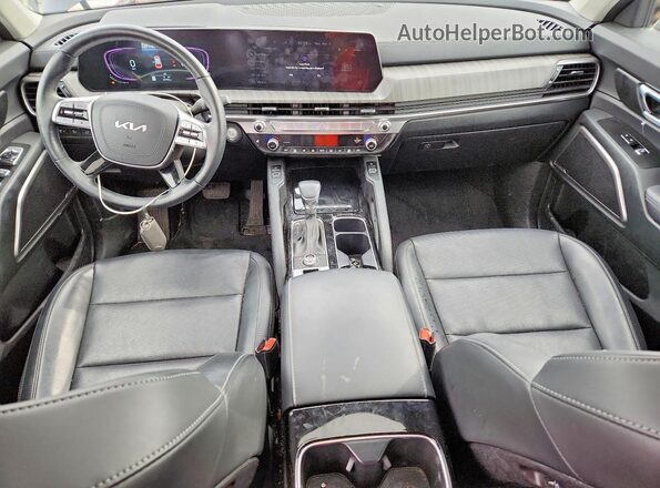 5XYP3DGC3RG516955 2024 KIA TELLURIDE Black Dashboard view