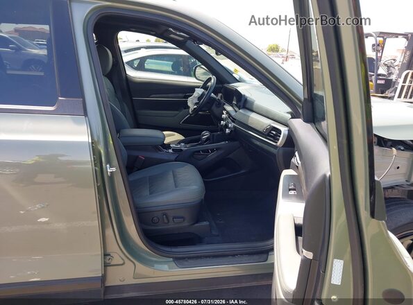 5XYP3DGC3RG534288 2024 KIA TELLURIDE Зеленый Вид салона спереди