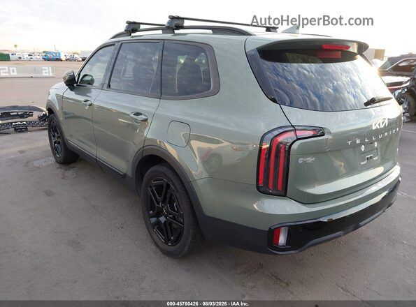 5XYP3DGC3RG534288 2024 KIA TELLURIDE Зеленый Задняя левая четверть