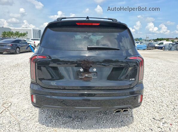 5XYP3DGC3SG652623 2025 KIA TELLURIDE Black Widok z tyłu