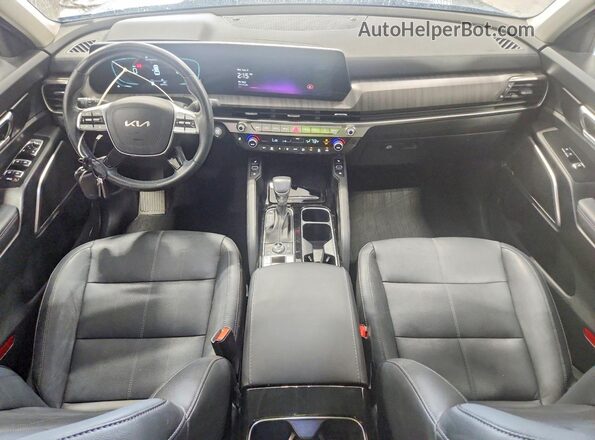 5XYP3DGC4PG376816 2023 KIA TELLURIDE Black Вид панелі приладів