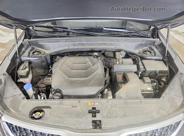 5XYP3DGC4PG376816 2023 KIA TELLURIDE Black Вид підкапотного простору