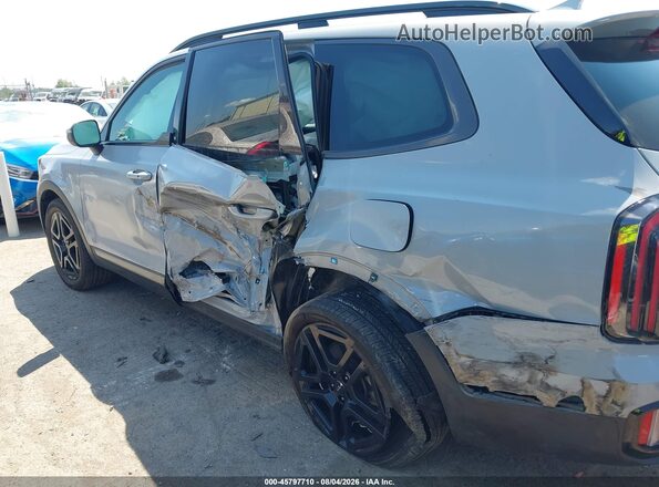 5XYP3DGC4PG381157 2023 KIA TELLURIDE Gray წინა ხედი