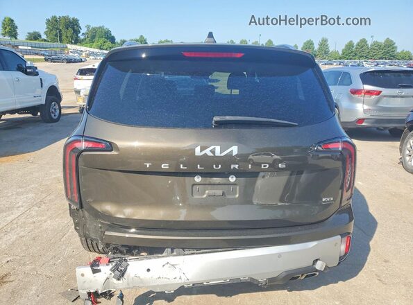 5XYP3DGC4RG420395 2024 KIA TELLURIDE Зеленый Вид сзади