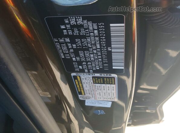 5XYP3DGC4RG420395 2024 KIA TELLURIDE Зеленый Вид наклейки с VIN-кодом