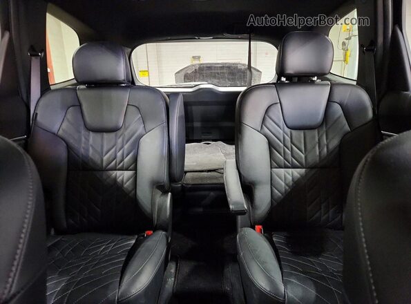 5XYP3DGC4RG547471 2024 KIA TELLURIDE Black Widok tylnych siedzeń