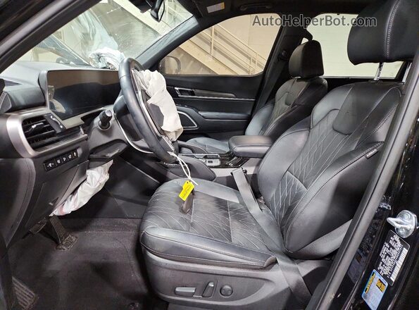 5XYP3DGC4RG547471 2024 KIA TELLURIDE Black Widok wnętrza z przodu