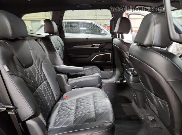 5XYP3DGC4RG547471 2024 KIA TELLURIDE Black Widok wnętrza z tyłu