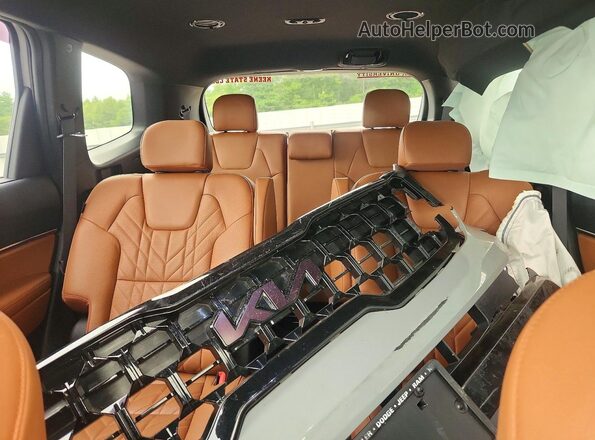 5XYP3DGC5SG567699 2025 KIA TELLURIDE Gray უკანა სავარძლების ხედი
