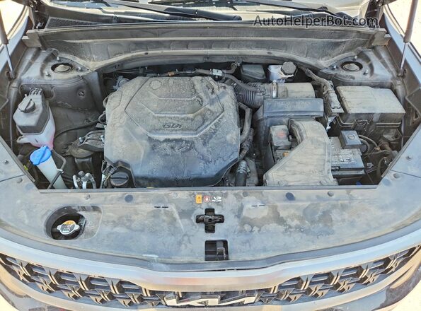 5XYP3DGC6PG339444 2023 KIA TELLURIDE Black Вид підкапотного простору