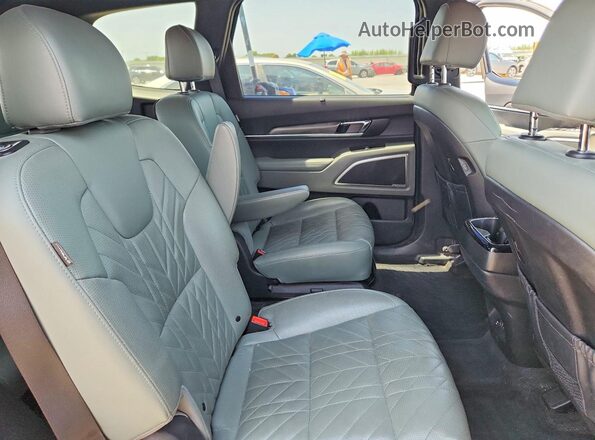 5XYP3DGC6PG339444 2023 KIA TELLURIDE Black Вид задньої частини салону
