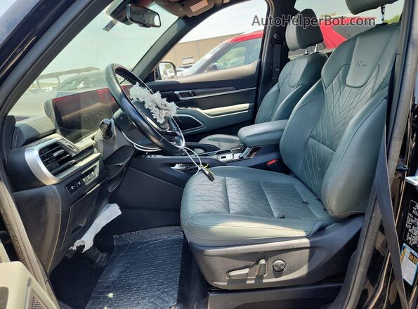 5XYP3DGC6PG339444 2023 KIA TELLURIDE Black Вид салону спереду
