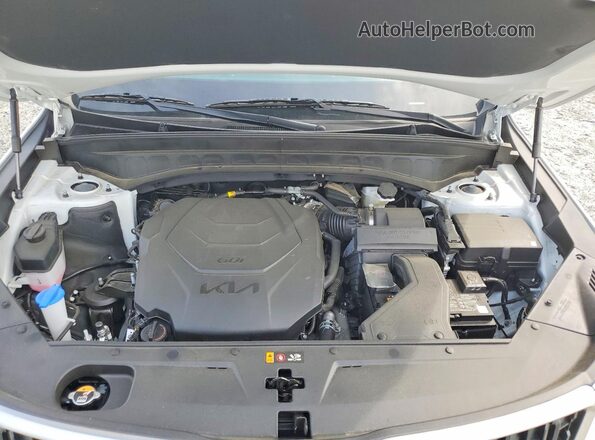5XYP3DGC6SG636139 2025 KIA TELLURIDE White Vista del compartimento del motor