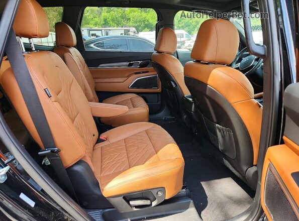 5XYP3DGC6SG693599 2025 KIA TELLURIDE Black Rear interior view