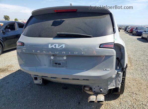 5XYP3DGC7RG454184 2024 KIA TELLURIDE Silver Вид ззаду