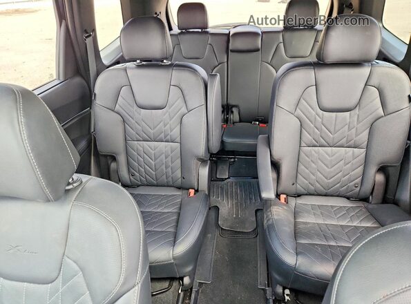 5XYP3DGC7RG512231 2024 KIA TELLURIDE Gray უკანა სავარძლების ხედი