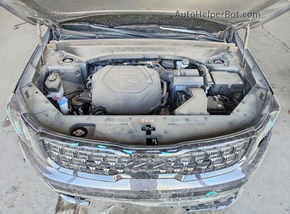 5XYP3DGC7SG643097 2025 KIA TELLURIDE Gray Շարժիչի բաժամունքի տեսք